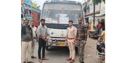 वाहन चेकिंग के दौरान वसूले गए 45 हजार 500 रुपए